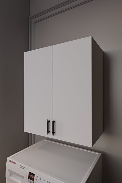 BELMO Çok Amaçlı Çift Kapaklı Makine Üstü Dolap