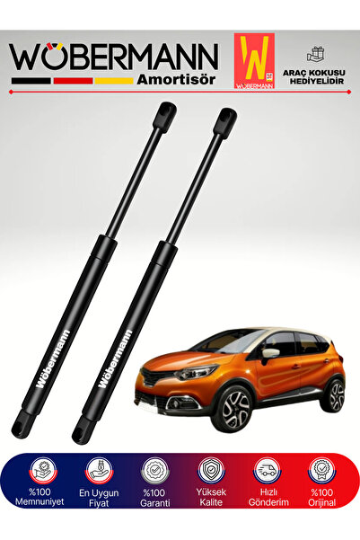 Wöbermann Renault Captur Bagaj Amortisörü Takım Sağ-Sol 2012-Sonrası