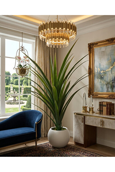 KAYAX Yapay Ağaç Dev Kabarık Agave 190 cm Saksılı