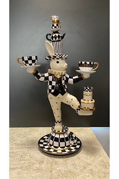 Tasarloxi Alice Serisi Akrobat Fincanlı Tavşan