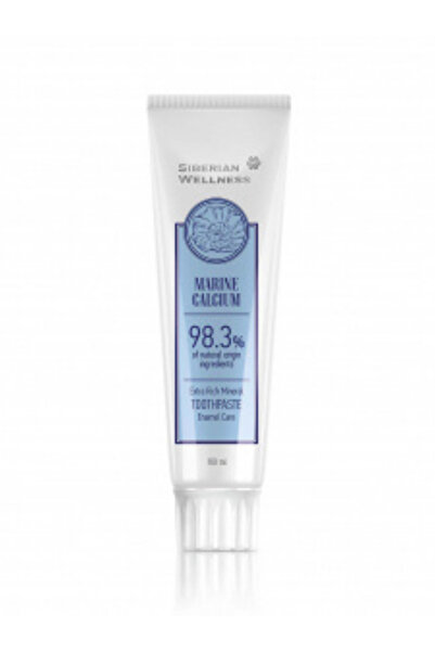 SIBERIAN WELNESS "Sea Calcium" Is a Vegetable Toothpaste with a Rich Content,...