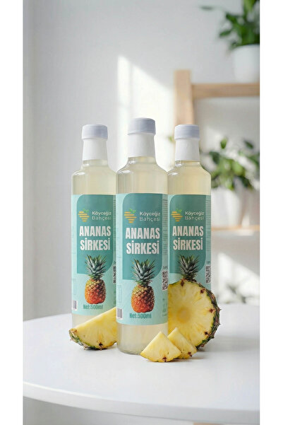 Köyceğiz Bahçesi Doğal Ananas Sirkesi 3'lü Paket 500ml