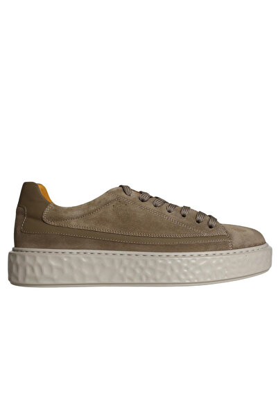 Platin Mink Suede Men's Casual Shoes