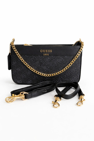 OEM Bag Women's Bag Black, Elegant, Logo Pattern – Chic Style