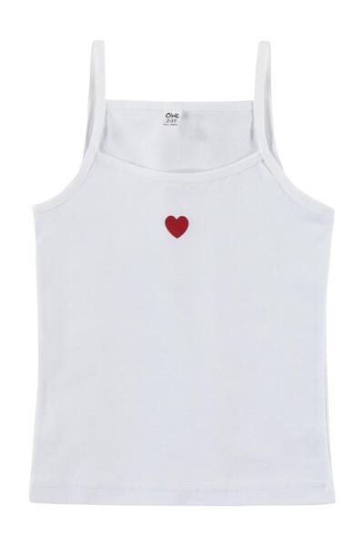 Civil Girls Hearted 2-Piece Undershirt Set for Girls 2-10 Years - Standard 10...