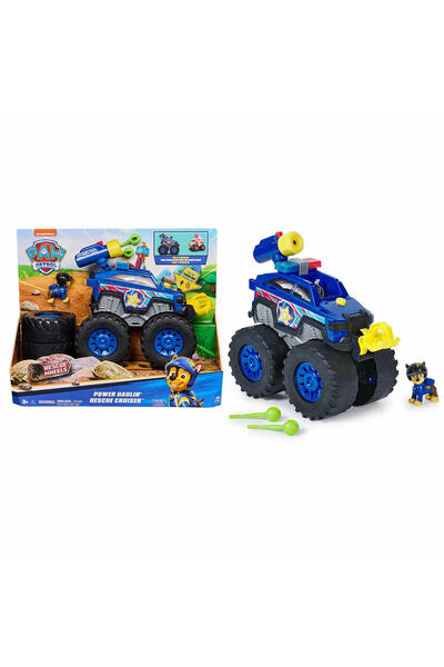 Paw Patrol Toys PAW Patrol Sesli ve Işıklı Rescue Wheels Chase Kurtarma Aracı...