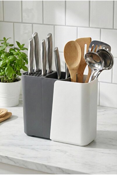 EWs Suport vertical glisant pentru linguri, cuțite și organizator de bucătări...