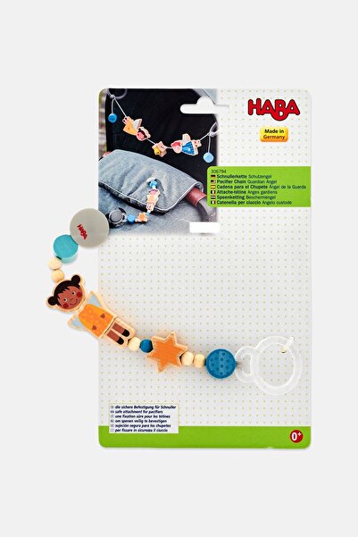 Haba Guardian Angel Pacifier Chain, Muliticolor