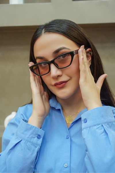 Stil Noktası Ysll Black Frame Honey Color Glass Sunglasses