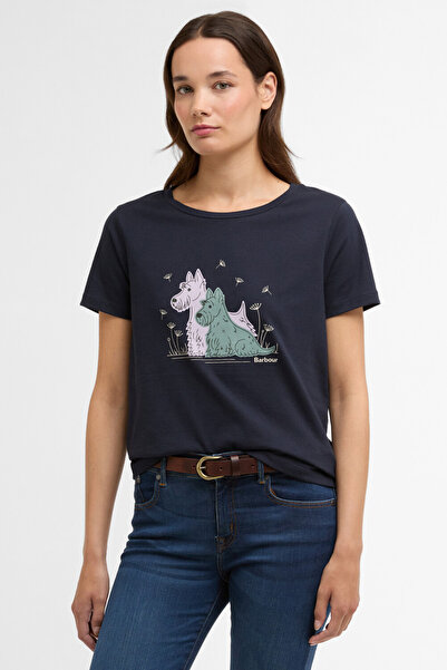 Barbour Clover T-Shirt NY73 Navy