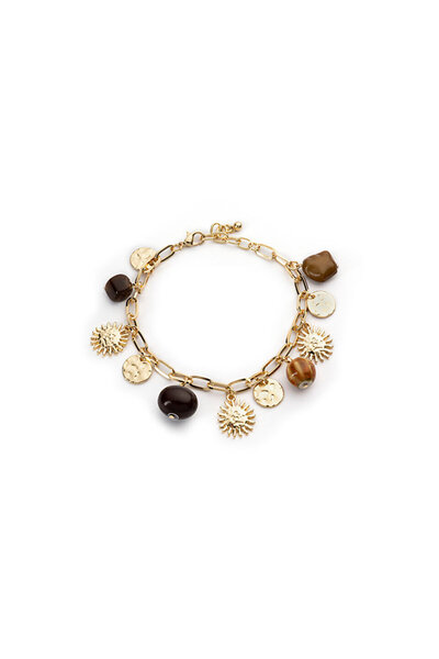 Twist KONTRAST REÇİNELİ GÜNEŞ FİGÜRLÜ BİLEKLİK