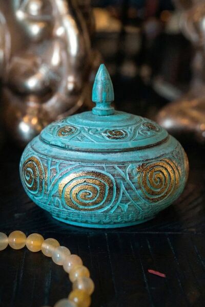 Namaruna Cutie decorativă turcoaz