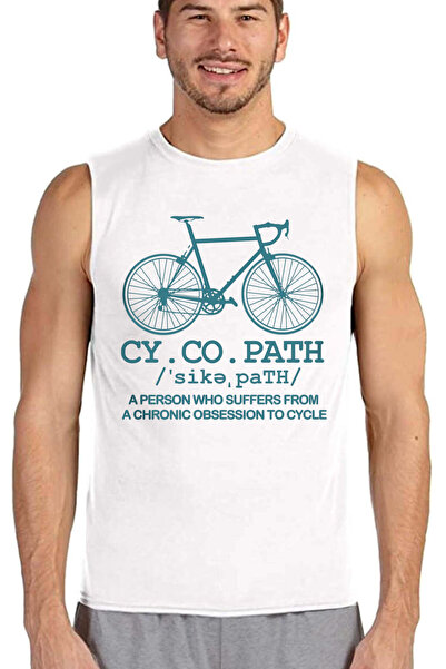 ROCKANDROLL Mânecă albă decupată pentru pacientul ciclist |   Tricou fără mân...