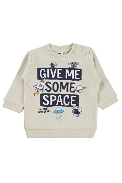 Civil Baby Hanorac Give Me Yazılı cu imprimeu pentru 6-18 luni - Fil Dişi