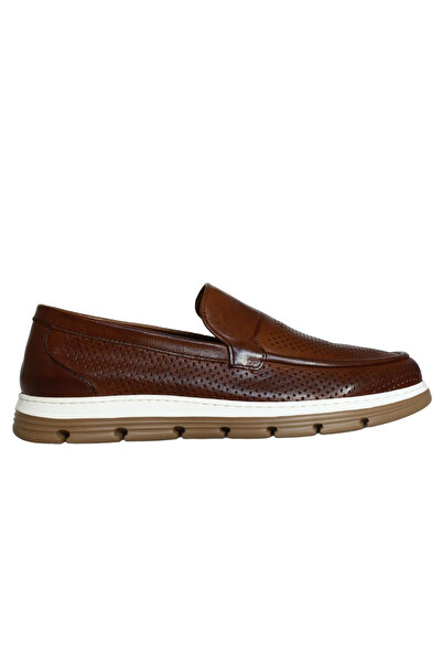 Platin Tan Leather Men's Loafer