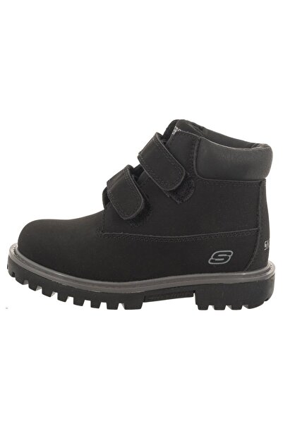 SKECHERS Sneakerși unisex pentru copii Mecca Sawmill, negri, mărimea 24, EU