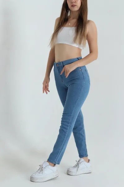 Secret Passion Lingerie Νέα σεζόν Mom τζιν ελαστικό ύφασμα Γυναικεία τζιν παν...