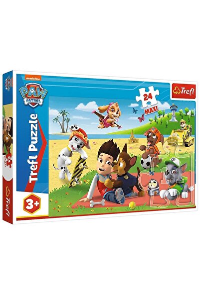 Vardem لعبة تريفل بازل ماكسي 24 قطعة باو باترول (60x40 سم) - قياسي