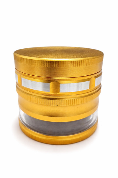 BENKO Büyük METAL 7,5 CM Dört katman.Tütün Baharat Herbal Parçalayıcı.