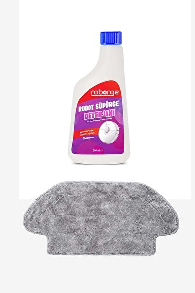 Roborge Viomi V2 Pro Robot Aspirator cu funcție de mop + Detergent pentru asp...