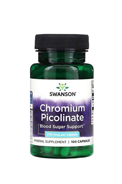 SWANSON Chromium Picolinate 200 mcg 100 Capsules