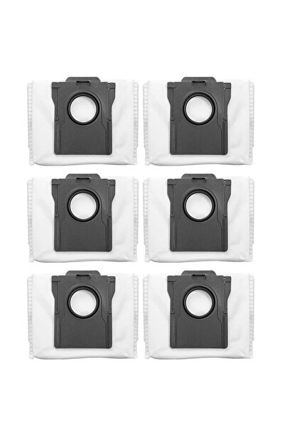 Roborge مكنسة كهربائية روبوتية Dreame Aqua 10 Ultra Roller متوافقة مع 6 أكياس...