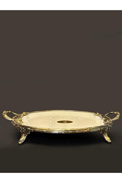 ROY KING CLASSY ANTİK OVAL SUNUM TABAK 37X25CM