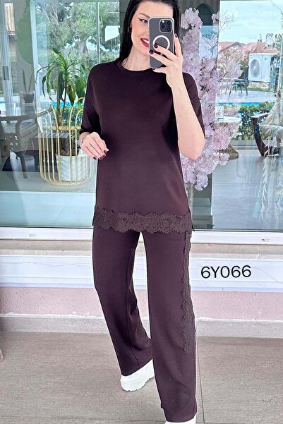 İnce Topuk Lace Detail Modal Set 6Y066