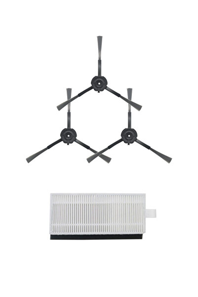 Roborge Set de 4 piese de schimb compatibile cu aspiratorul robot Proscenic M...