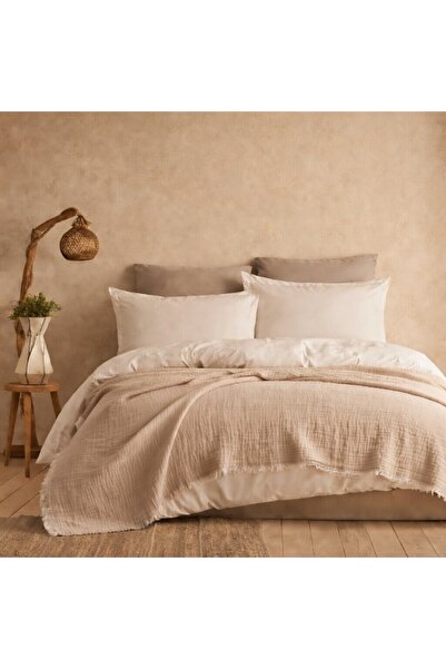 Mulberry 4 Layer Muslin Pique Double Size I King Size – 100% Cotton, Breathab...