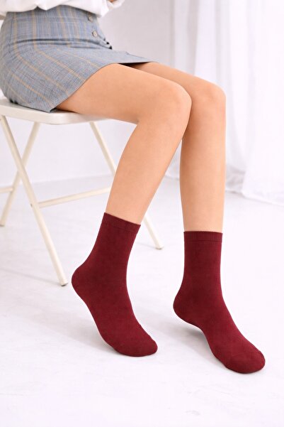 gigigiyim 200 Needle Single Color Women's Socks