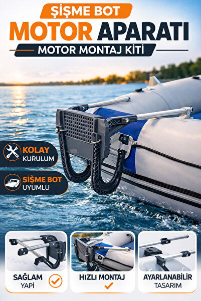 YILDIRIM OYUNCAK Şişme Bot Motor Aparatı – Bot Motor Montaj Kiti Şişme Botlar...