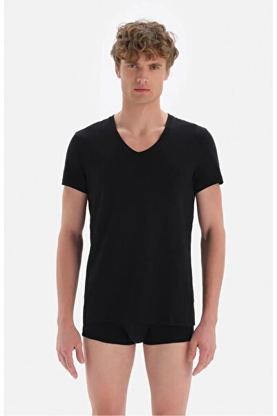 Dagi Ανδρικό, Βασικό, Σετ 2 τεμαχίων, Φανελάκι/Μπλουζάκι με λαιμόκοψη V