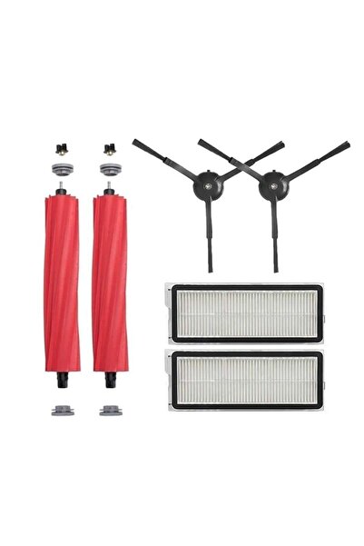 Roborge مجموعة قطع غيار متوافقة مع مكنسة روبوروك كيو ريفو إس الروبوتية مكونة ...