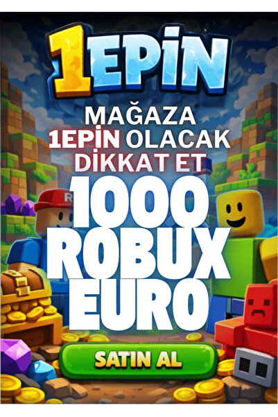 1epin Roblox 1000 Robux Euro