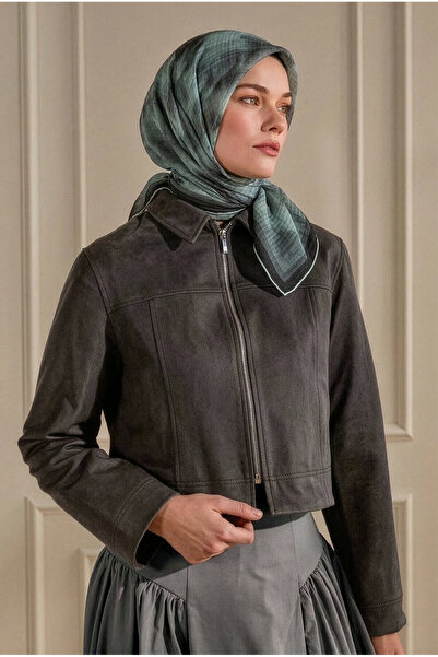 SilkTouch Smoked Cloud Patterned Muslin Scarf