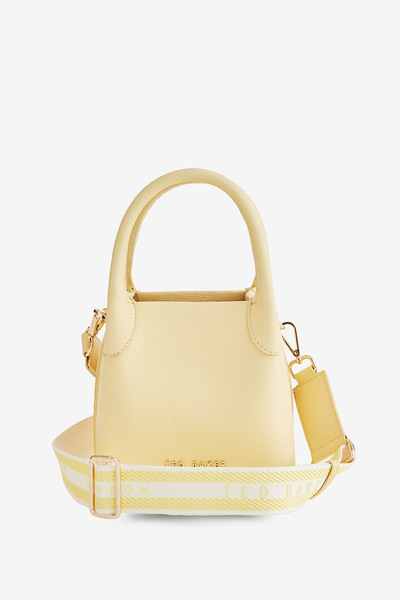 Ted Baker Sarı Kova Form Flotter El Çantası