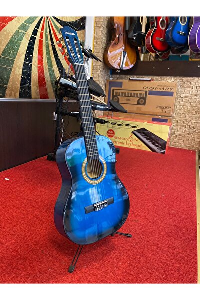 LONGA Klasik Gitar Çocuklar İçin Profesyonel KAPO KILIF YEDEK TEL HEDİYE