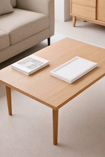 Syulet Dekor Frame – Handmade Minimal Presentation Tray (White)