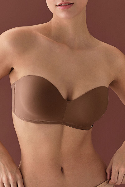 Intense Lingerie 1600 Desteksiz Straplez Sütyen