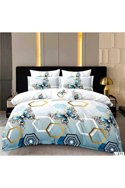 Truva Home Finet Bed Linen 6 Pieces, 230x250 cm – Superior Quality and Comfort