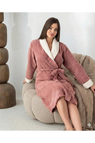 SS HOME CONCEPT Boyraz 0044 Women's Sharpi Welsolf Dressing Gown