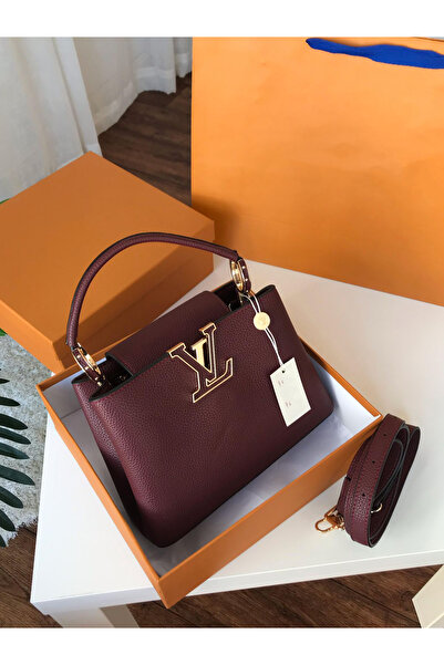 GENERAL Women's multi-colored Leather Clutch Bag with an adjustable shoulder ...