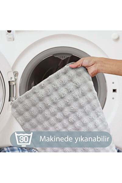 SERİA HALI PAPATYA DESENLİ YUMUŞAK PUFY BUBLLE HALI