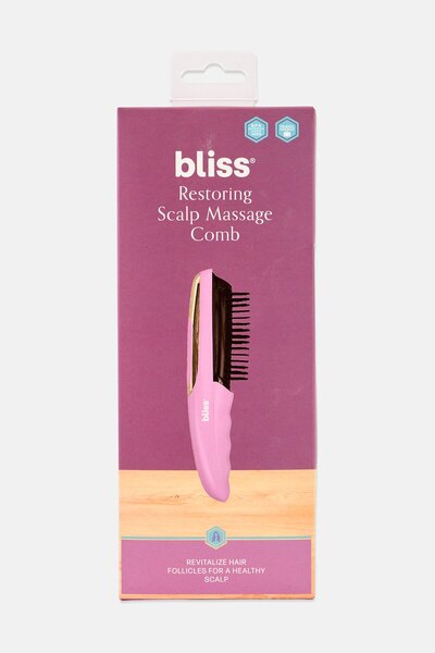 Bliss Laser Restoring Scalp Massage Comb, Lavender