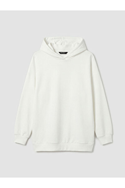 LC Waikiki Özmarka Νέα Σεζόν με κουκούλα Γυναικείο Φούτερ Τουνίκ