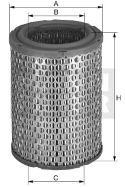 Mann-Filter Air Filter C 1953