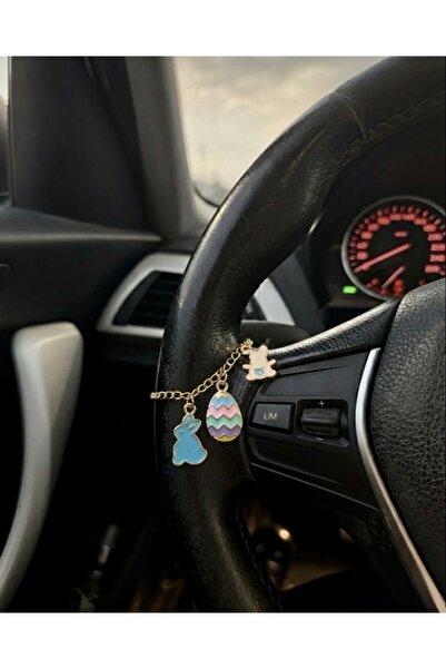 senfida Otomobil direksiyon süsü direksiyon charm tavşan serisi direksiyon sü...