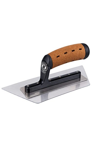 olejnik Polycarbonate trowel, Venetian, trapezoidal, 24x13x10 cm x 1 mm, cork...