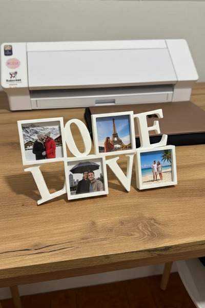 Genç 3D Ειδική κορνίζα φωτογραφιών για την Ημέρα του Αγίου Βαλεντίνου - Αισθη...